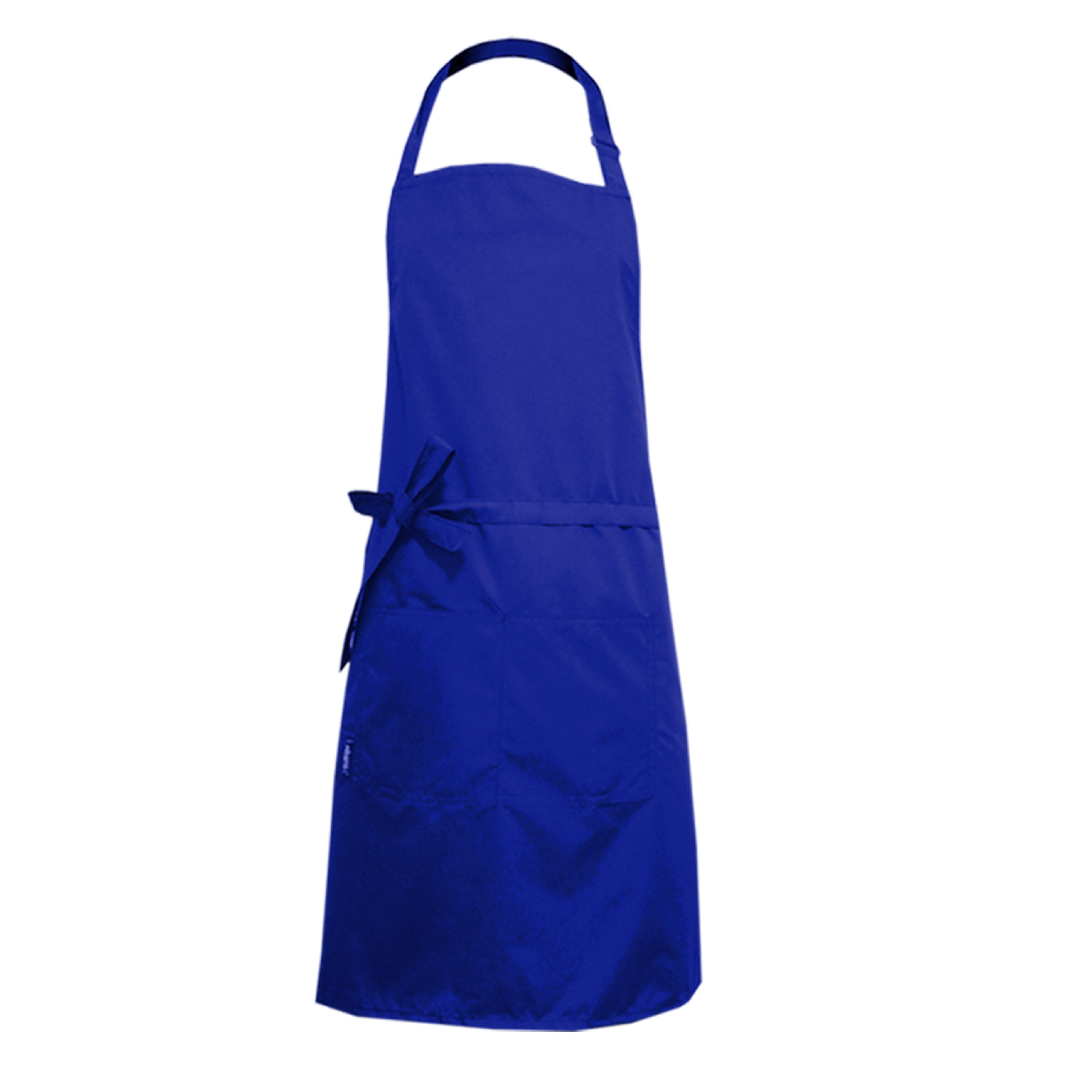 Nibano Waterproof Hairdressing apron royal blue