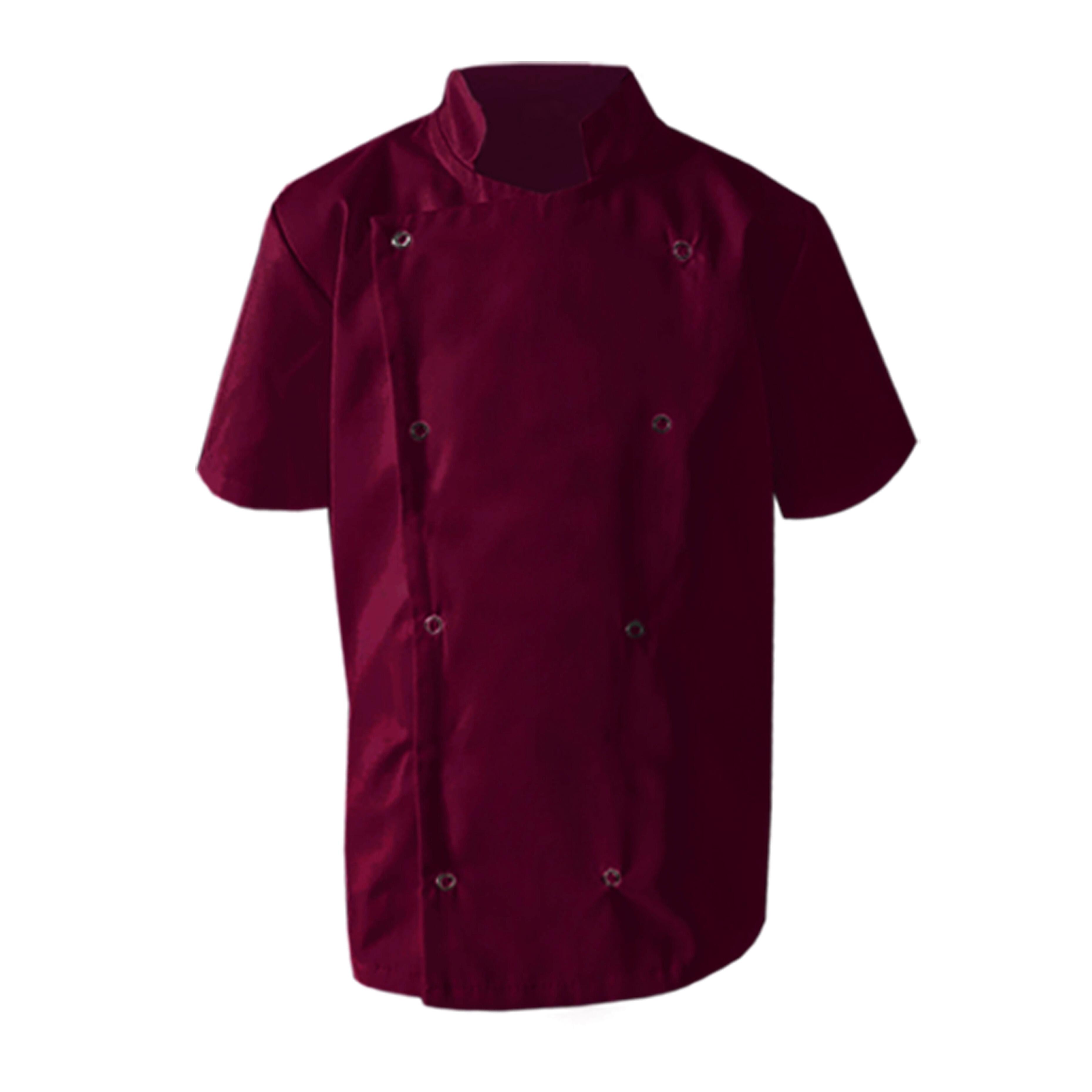 Burgundy Kids Chef's Jacket
