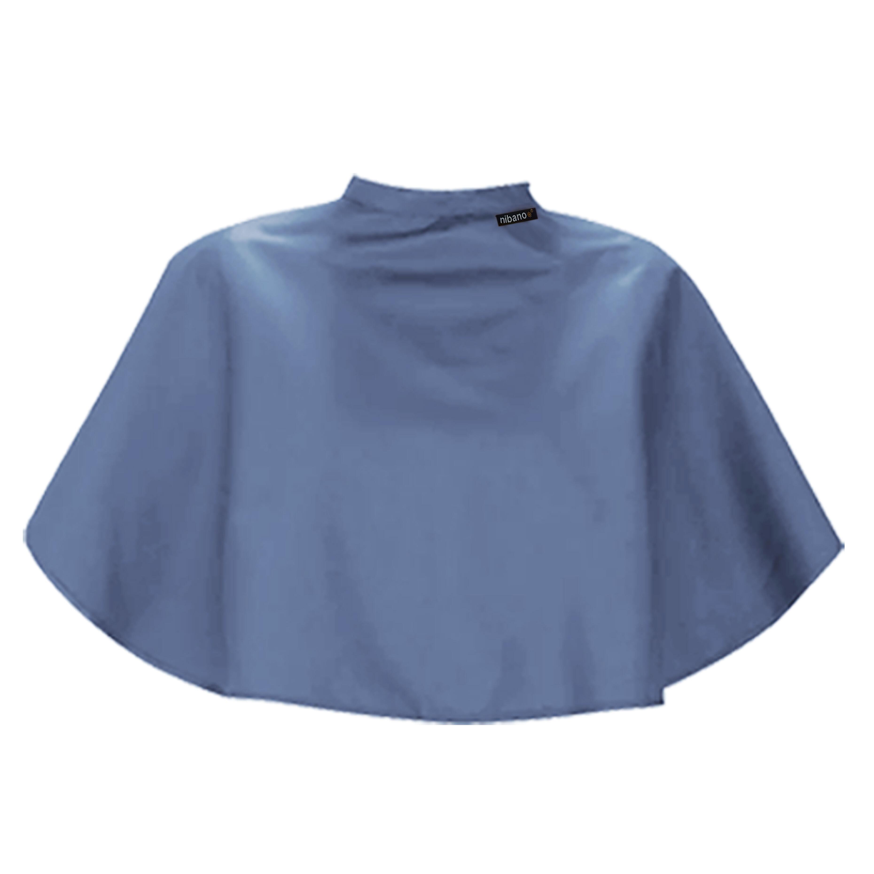 Personalised makeup cape Denim Blue
