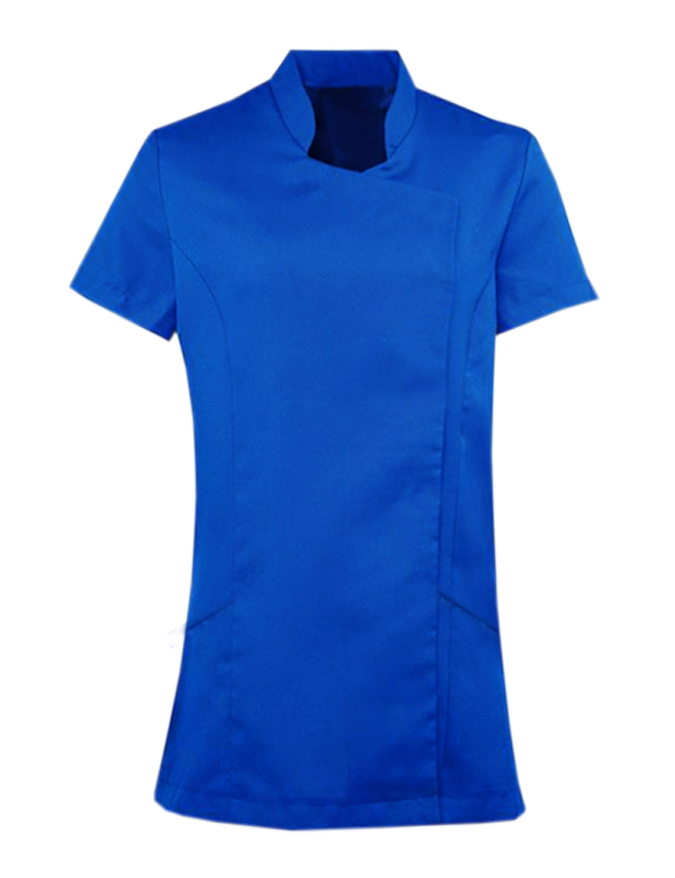 Custom ladies beauty tunic Royal Blue