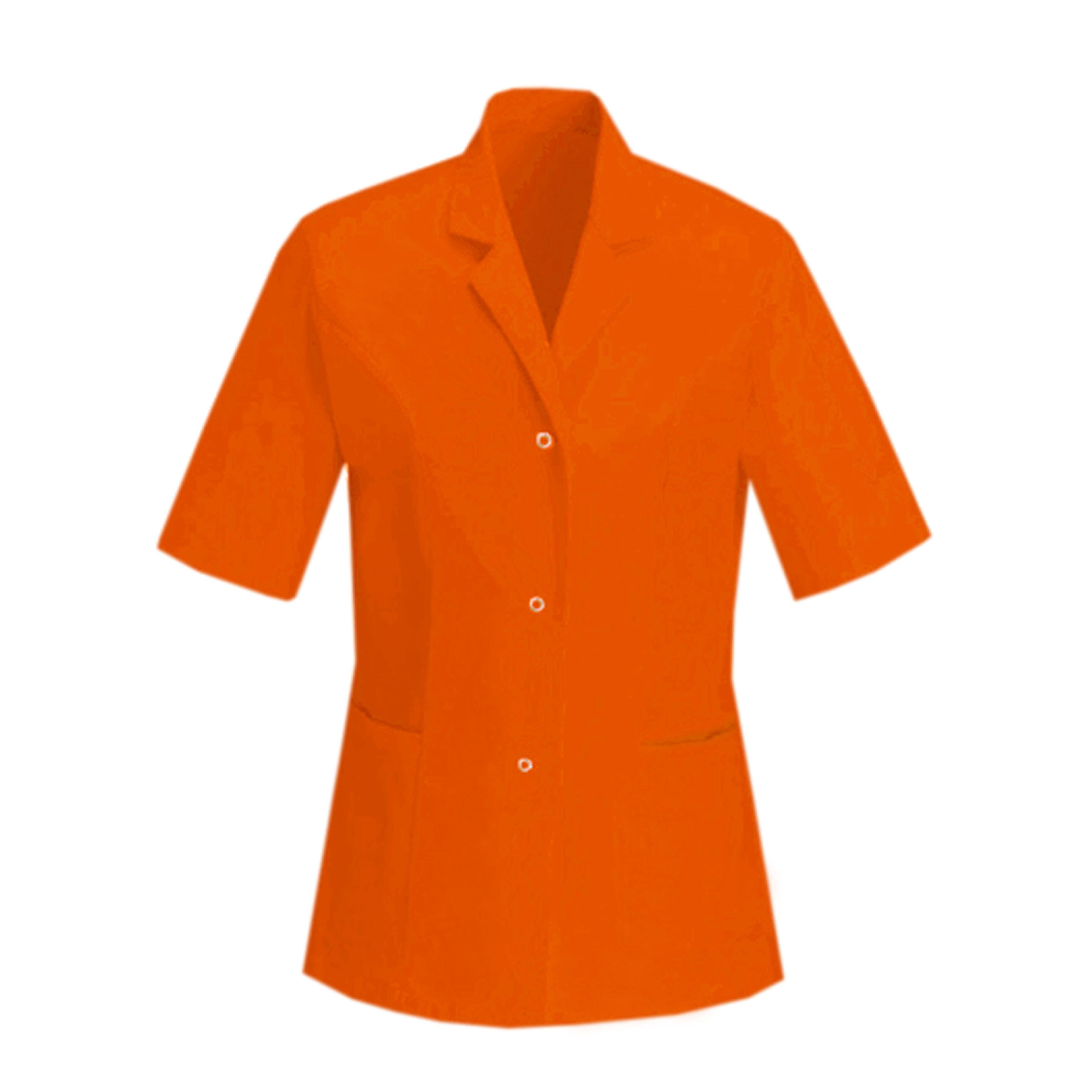 Women's Healthcare Tunic Orange with logo