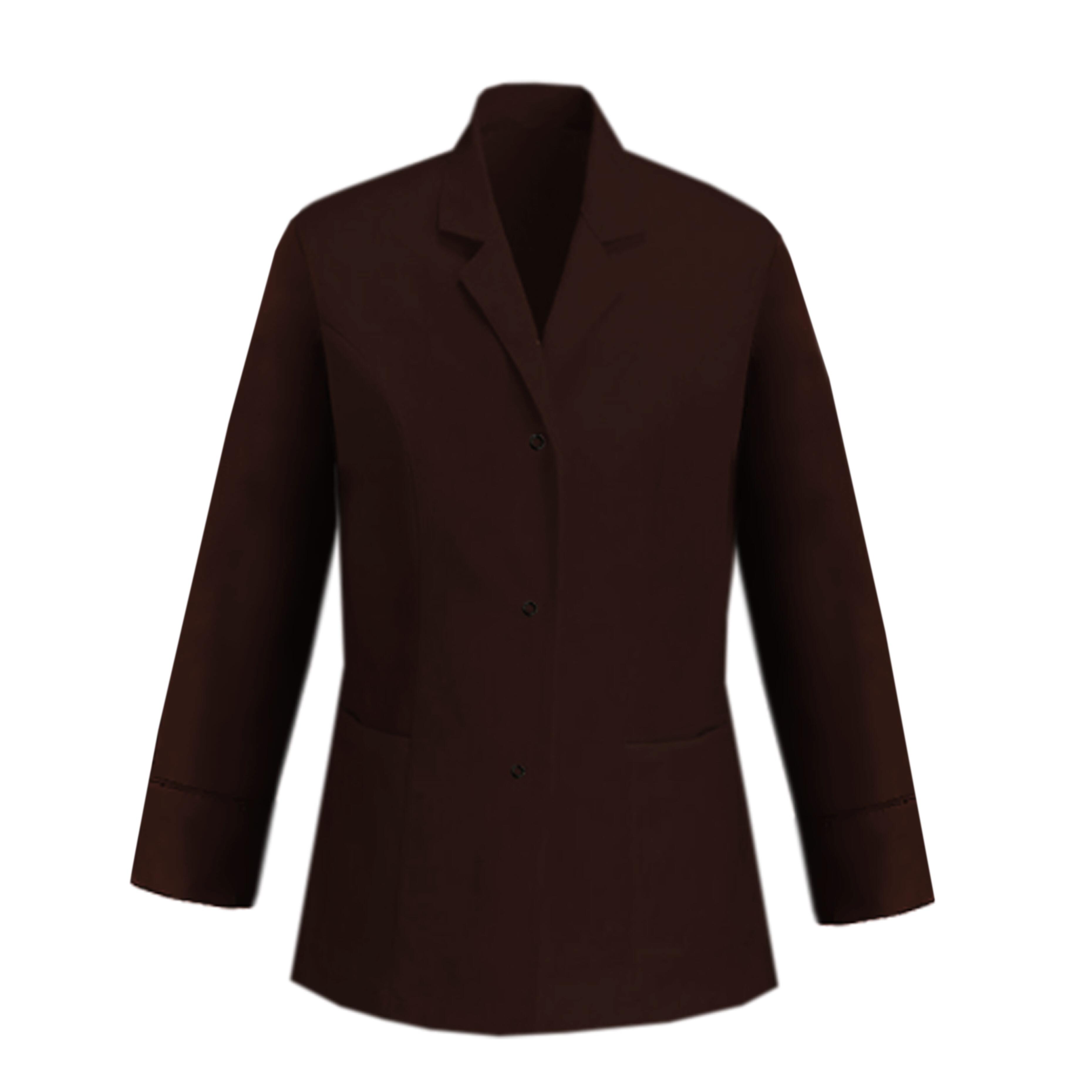 Ladies Long Sleeve Healthcare Tunic Brown