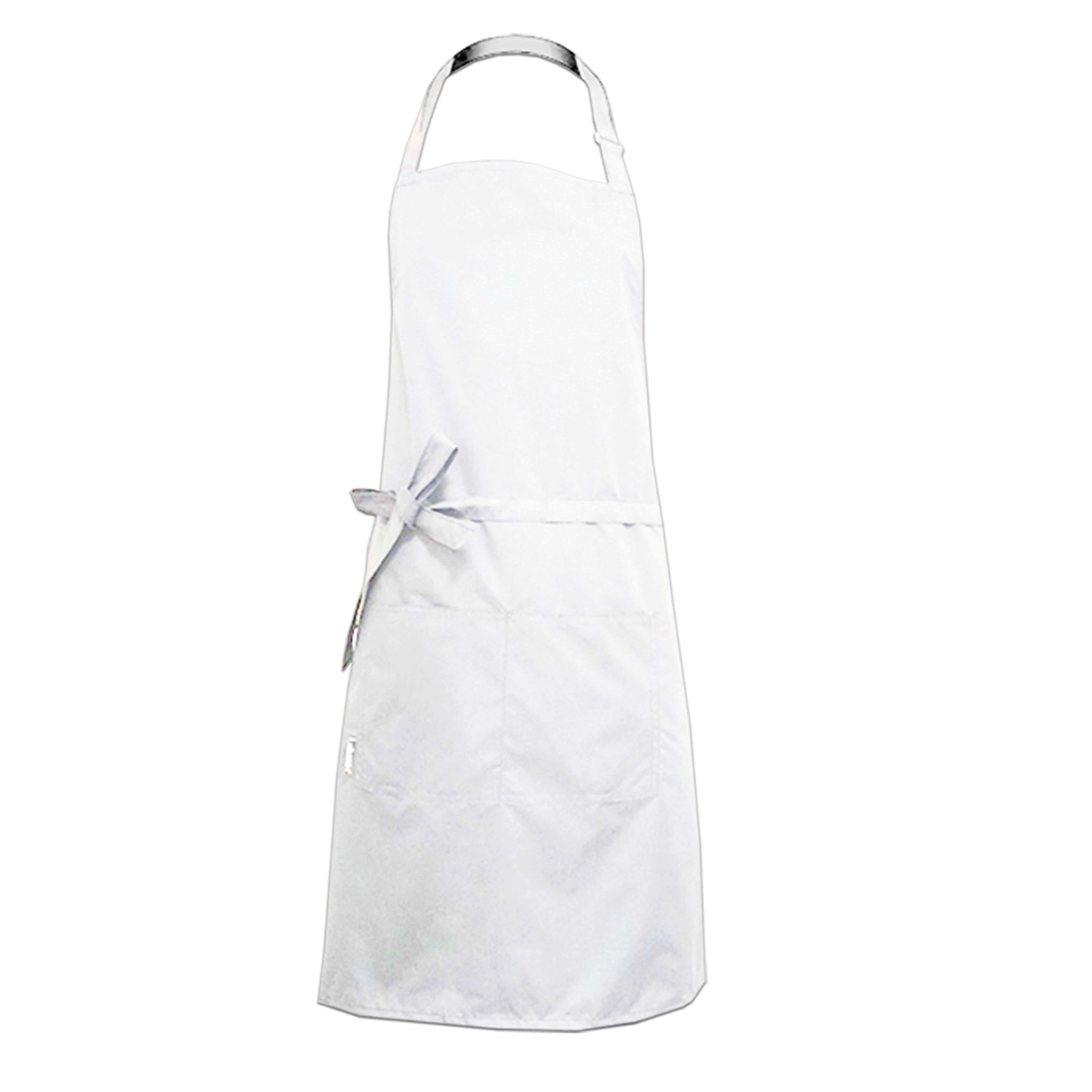 Grooming waterproof hairdressing apron white