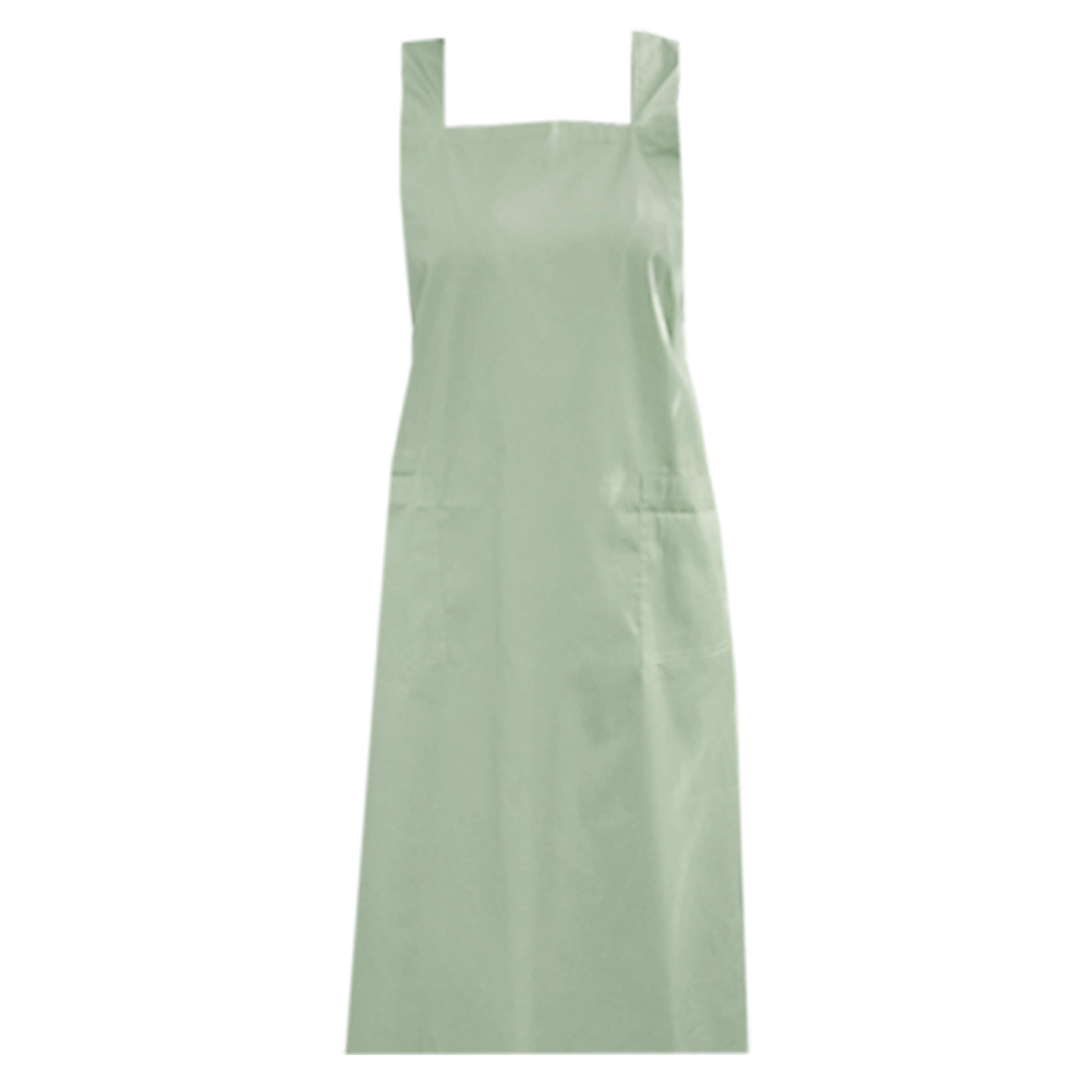 Cross Back Apron Pockets Pistachio