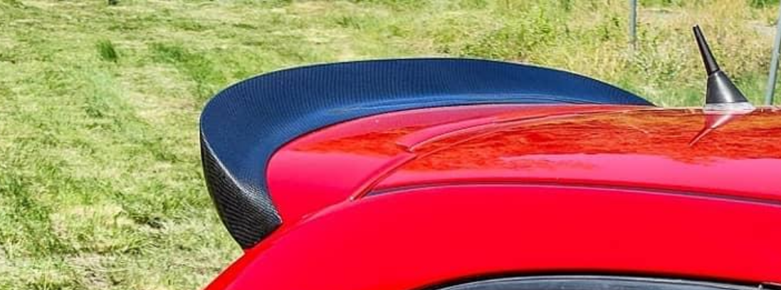 **sold** Abarth Rear Spoiler Extension (Used) Suit 500/595 Freshly Painted