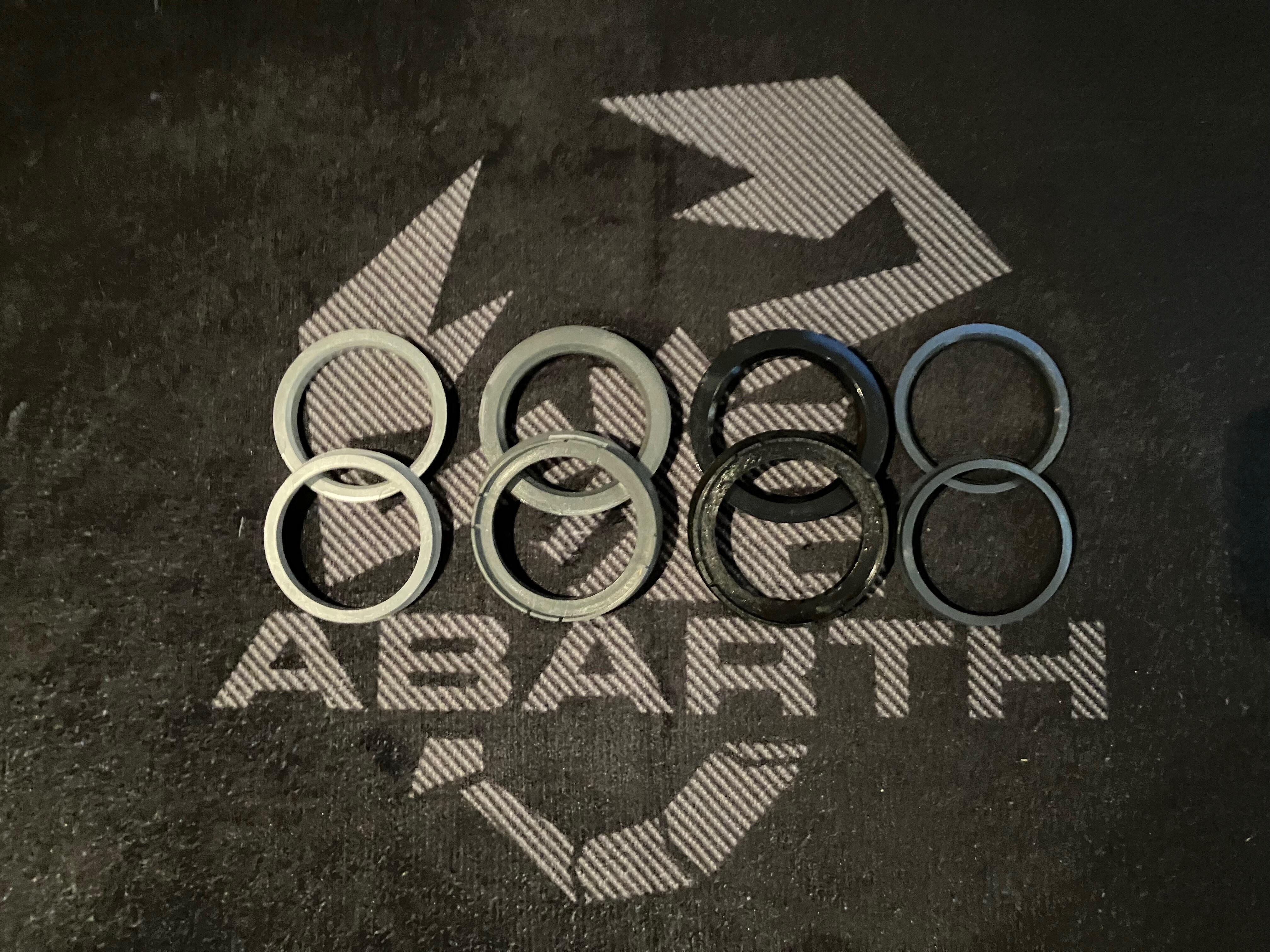 Enthused Spigot Ring Sets to Suit O.Z. and Bola Alloy Wheels. Free ...