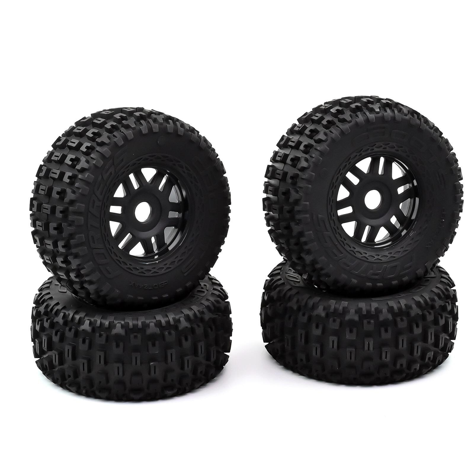 Arrma dBoots FORTRESS LP Tire Set Glued Black (2) Arrma dBoots FORTRESS LP Tire Set Glued Black (2)