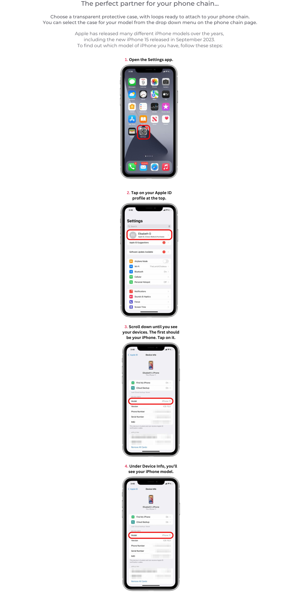 How do I find which model of iPhone I have?