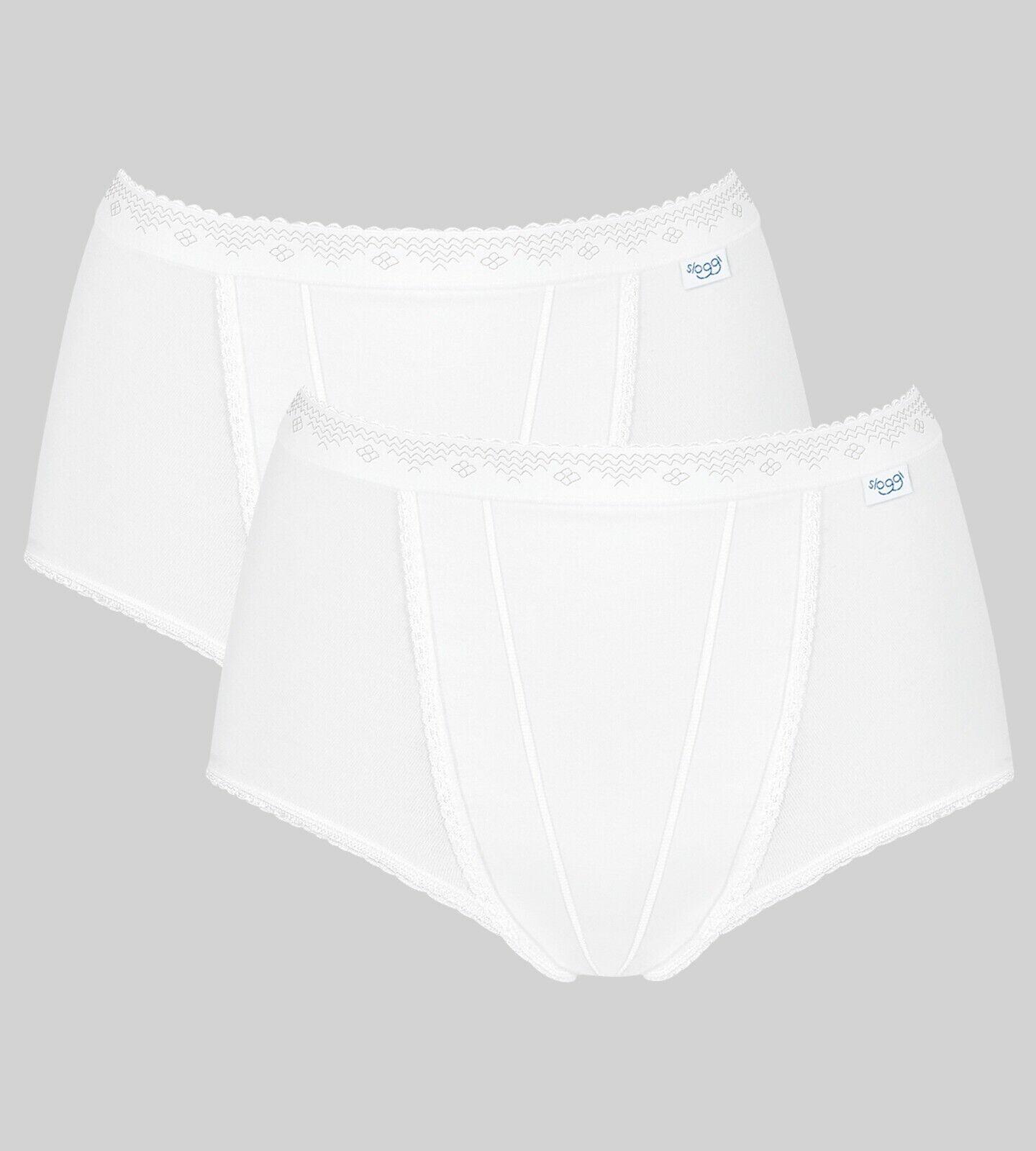 Sloggi Control Maxi White Brief Cut Out