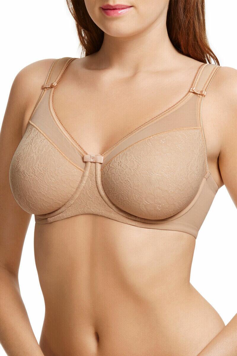 Berlei Beauty Minimiser Nude Bra On Model