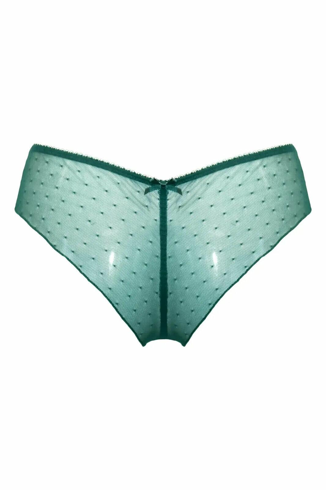 Pour Moi Flora Forest Brazilian Brief Cut Out Back