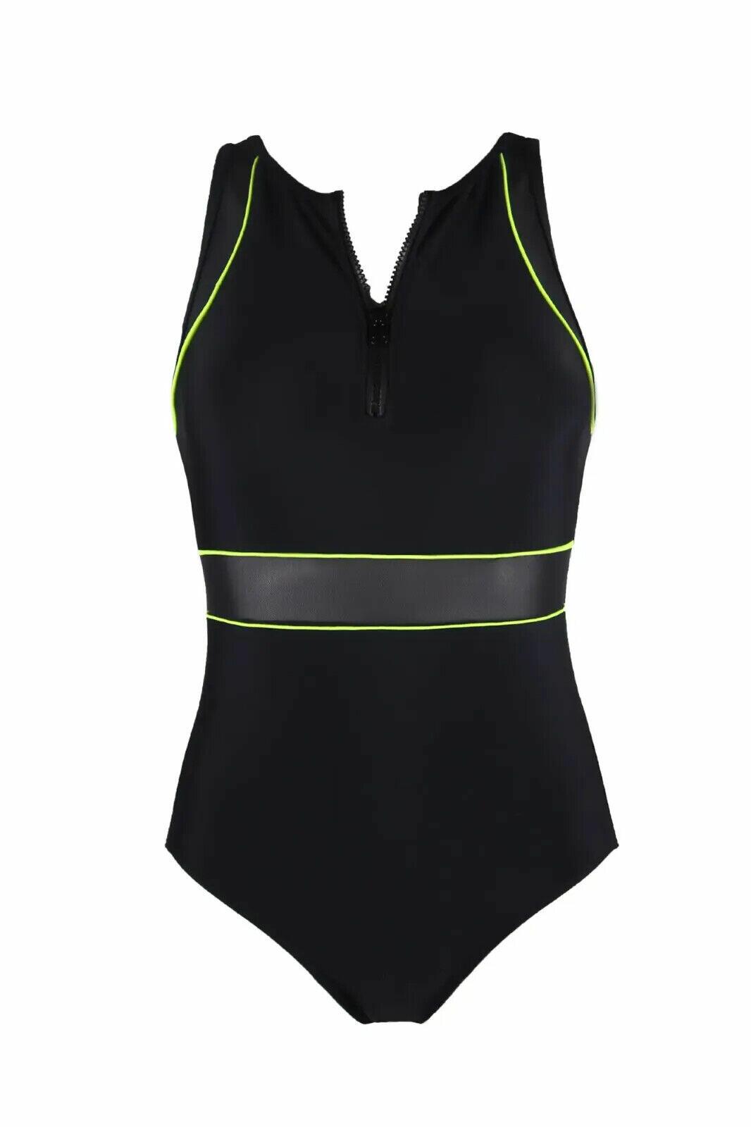 Pour Moi Energy Chlorine Resistant Swimsuit - Floral/Black