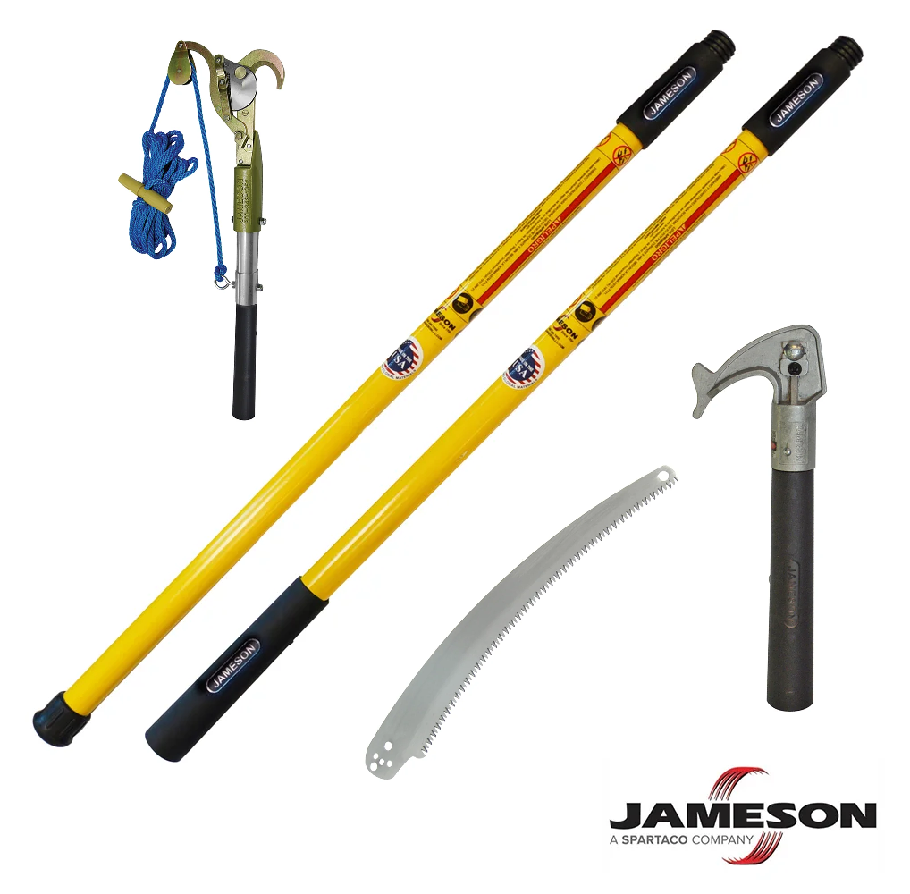 Jameson CompositLock 300cm Pole, 32mm Lopper Head & Saw Head
