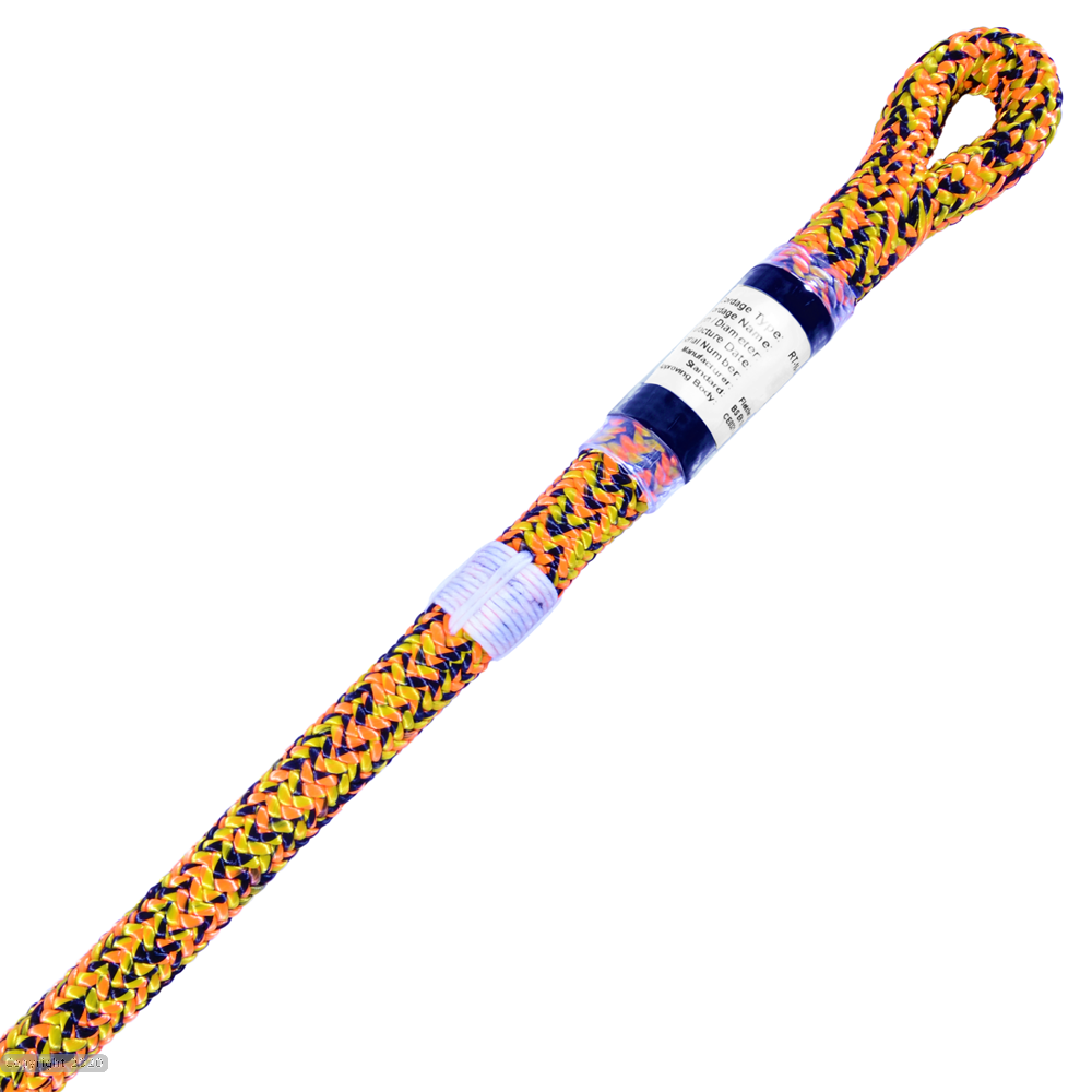 Yale XTC Energize 11.7mm Spliced Eye Climbing Rope - 60m