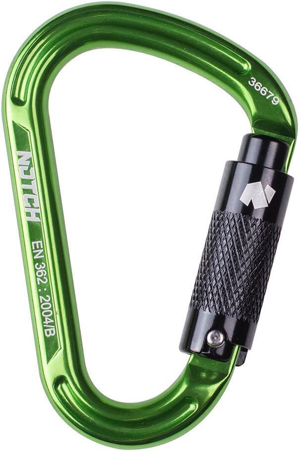 Notch HMS Karabiner - 3-Way Action - Aluminium