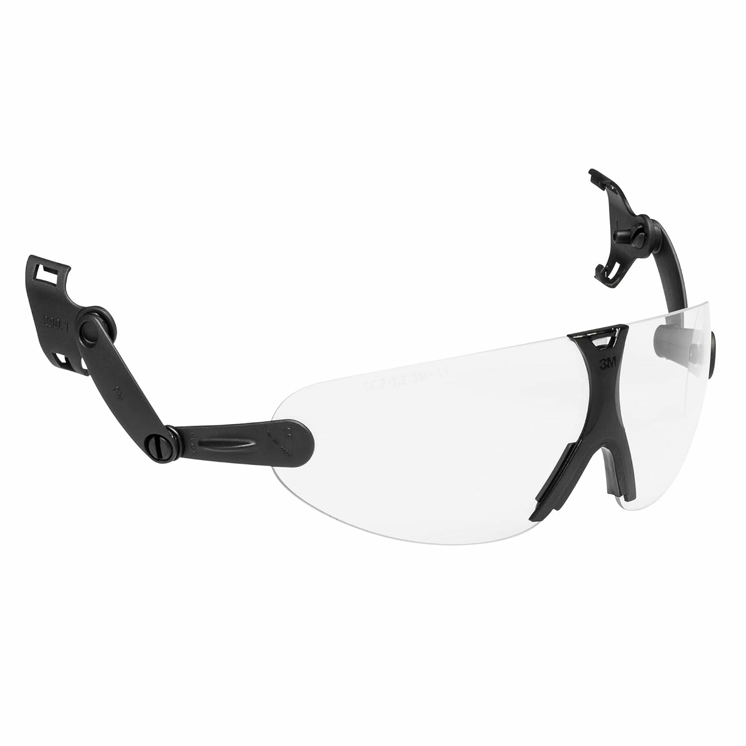 3M Peltor Hard Hat Integrated Safety Glasses V9C - Clear