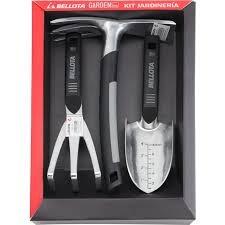 Bellota Kit of Short-Handled Aluminium Tools for Rocky Areas and Planters