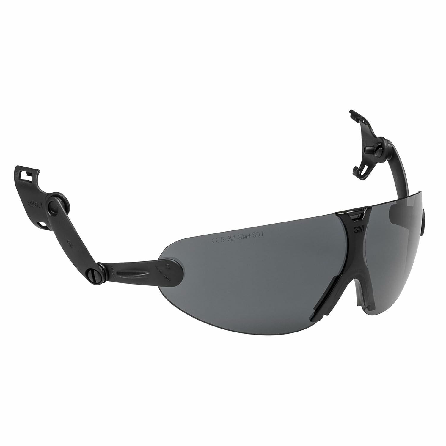 3M Peltor Hard Hat Integrated Safety Glasses V9C - Black