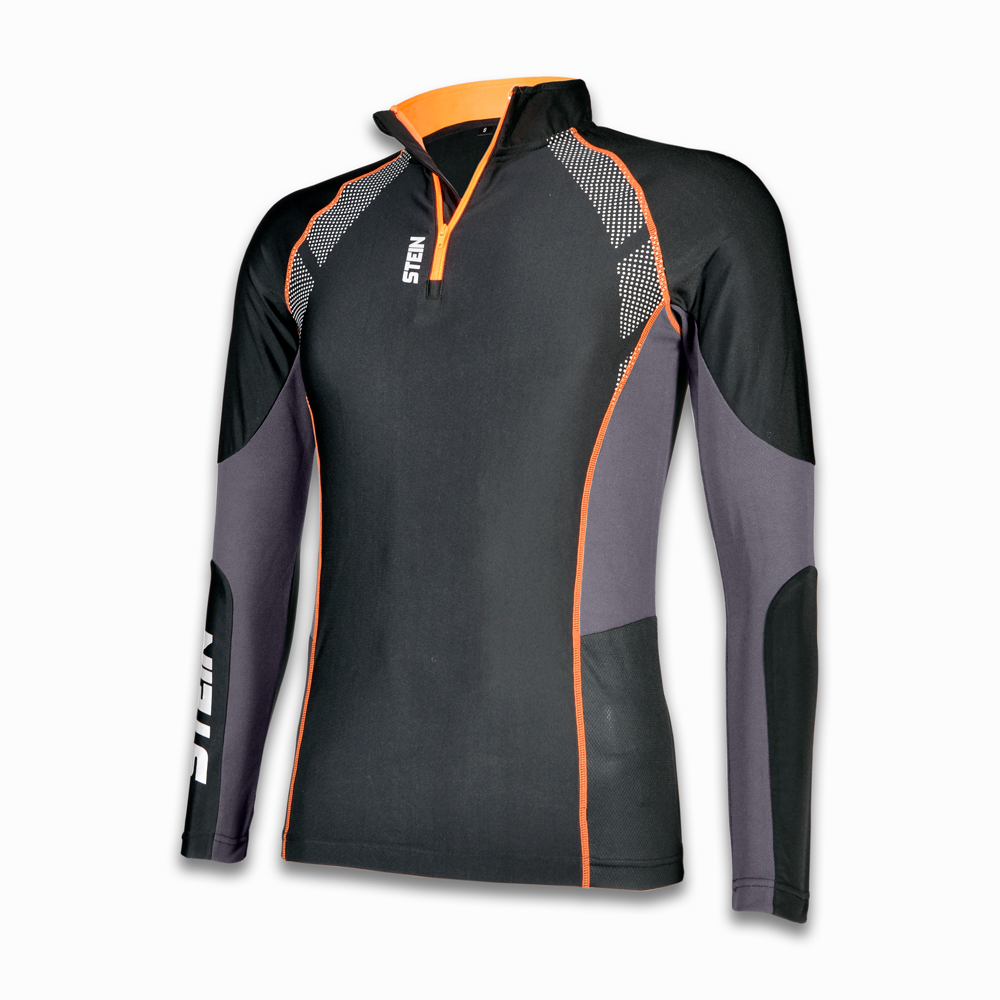 Stein Krieger Pro Long Sleeve Work Shirt / Sports Shirt - Black XXXL