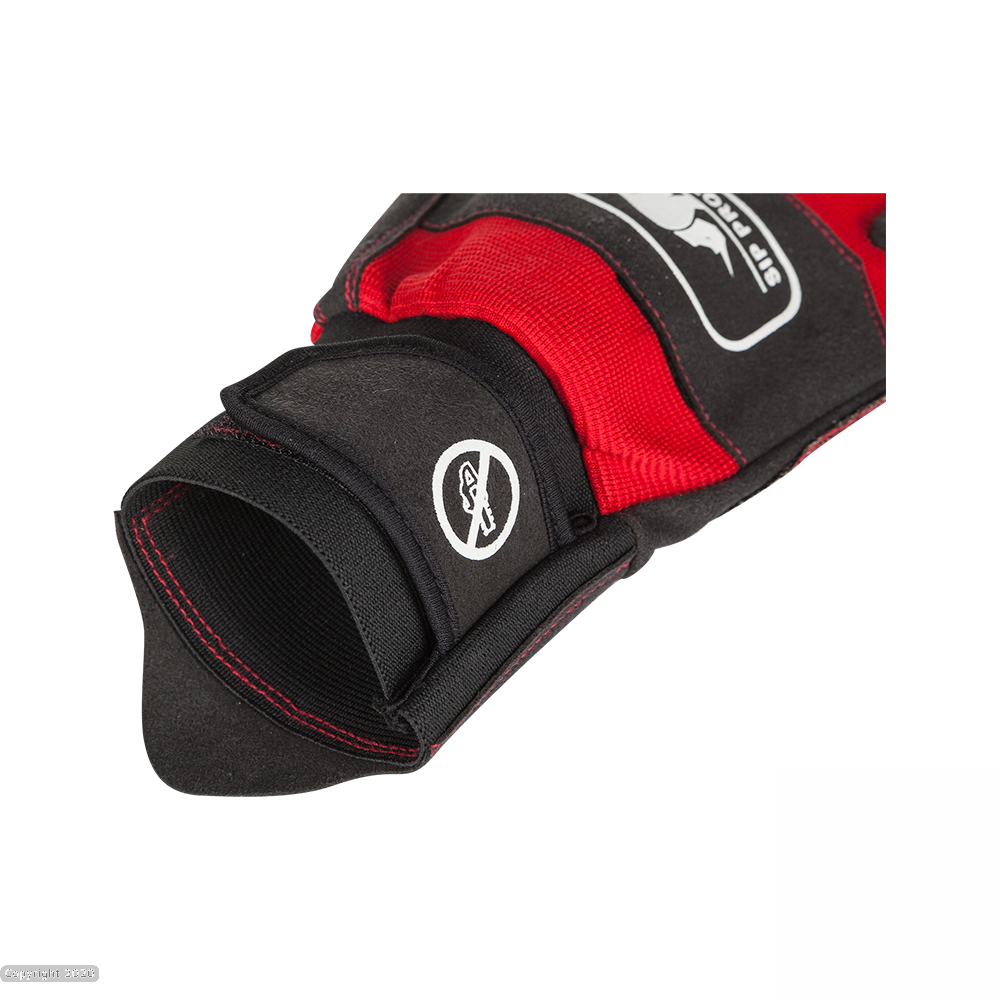 SIP Protection Heavy Duty Work Gloves - Red