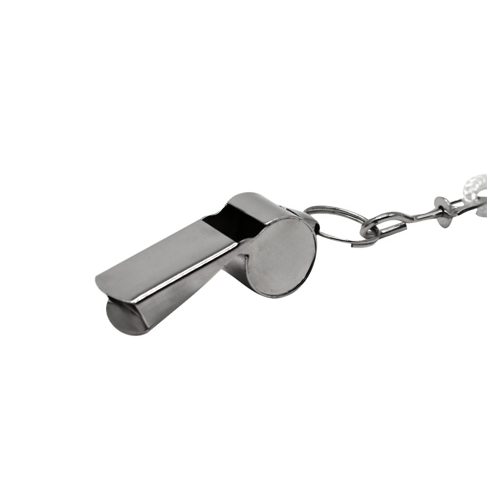 Baladeo Metal Sports Whistle with Lanyard - Outdoor Coach Referee Whistles Sports PE