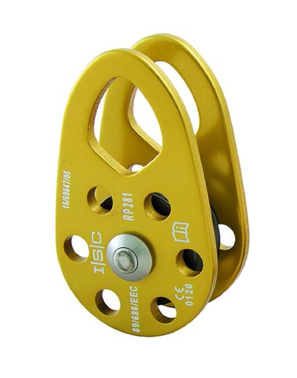 ISC Rope Wrench Pulley - Gold - Aluminium