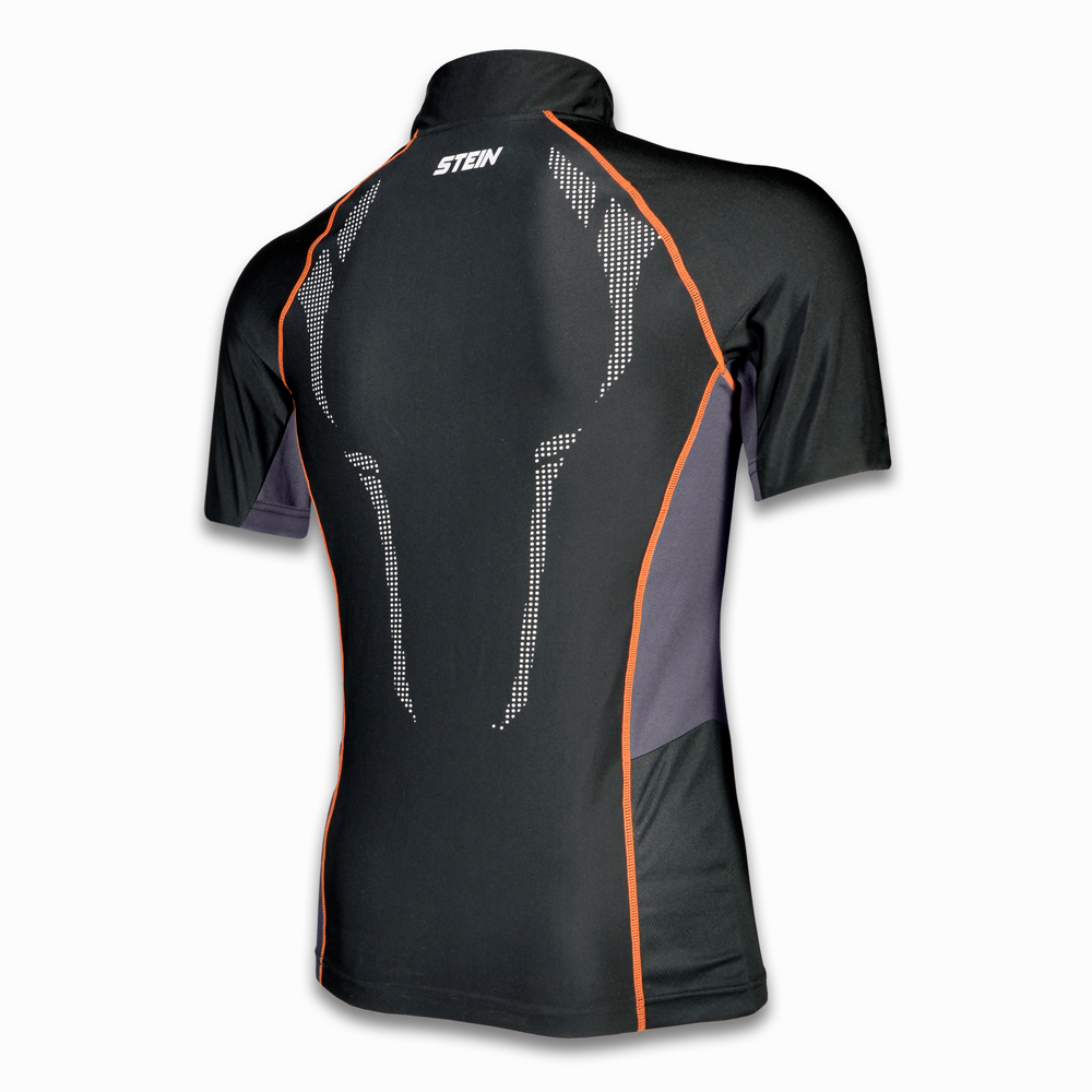 Stein Krieger Pro Short Sleeve Work Shirt / Sports Shirt - Black XXXL