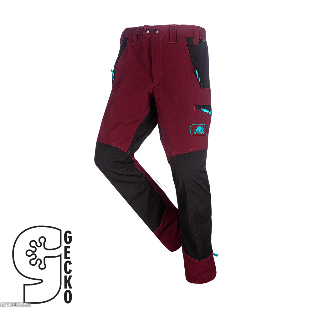 SIP Protection Gecko Climbing Trousers - XL - Burgundy