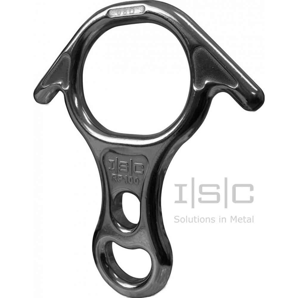 ISC Rescue Figure 8 Descender - Black - Aluminium