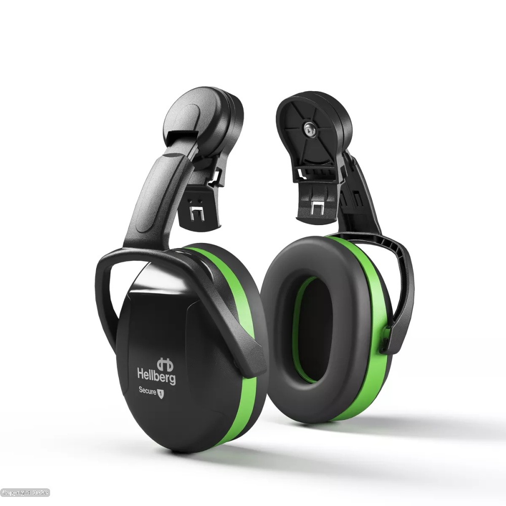 Hellberg Secure 1 Helmet Mount Ear Defenders 25snr