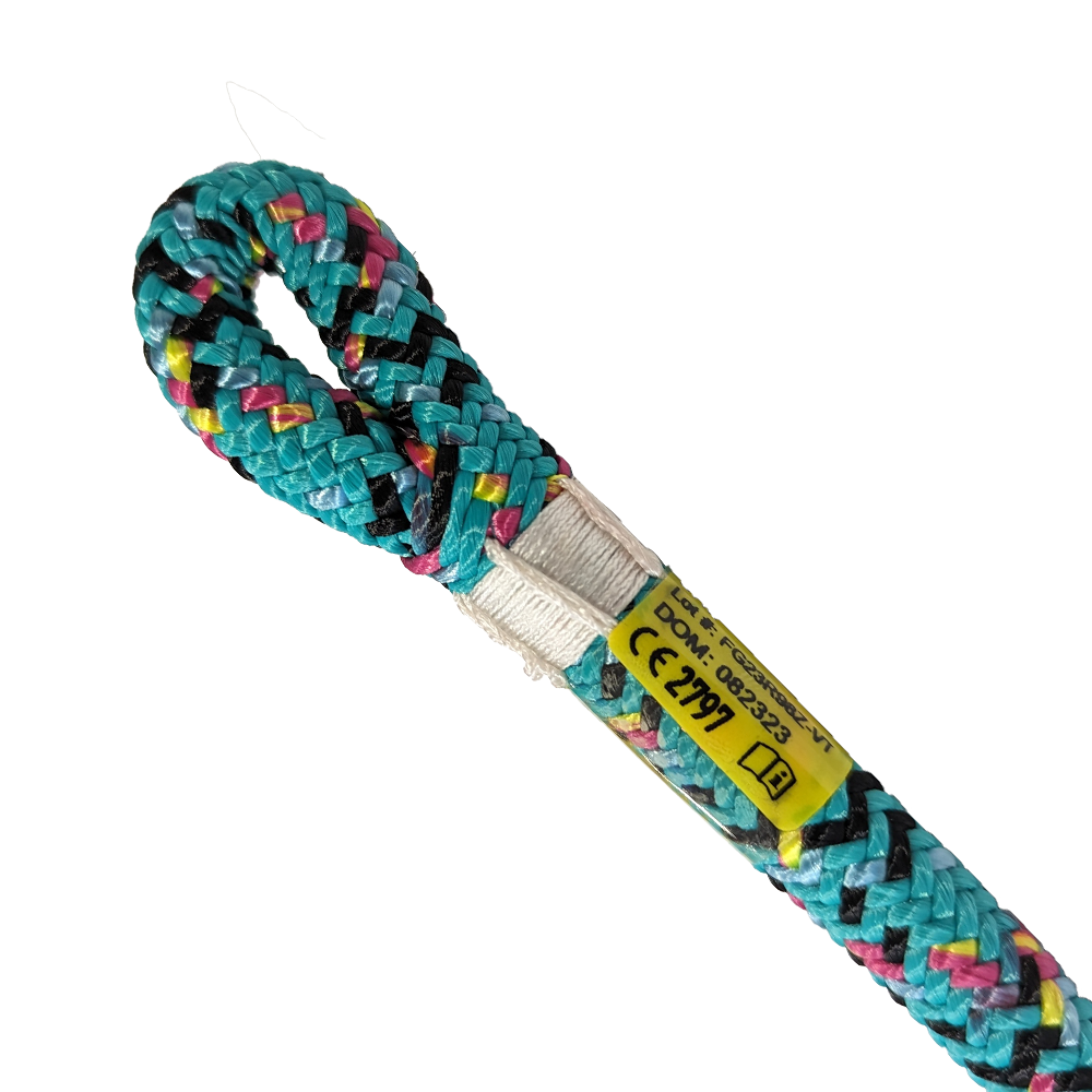 Sterling Scion 11.5mm Spliced Eye Climbing Rope - Turquoise 46m