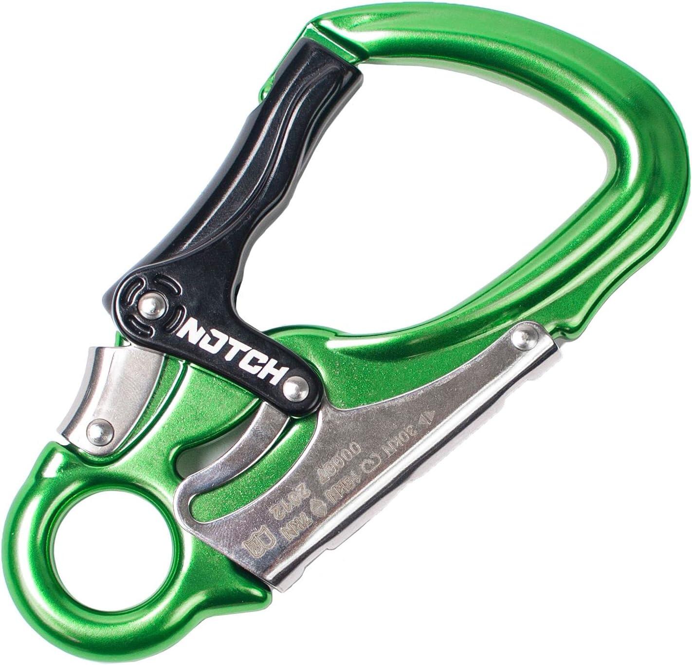 Notch Triple Action Snaphook - 3-Way Action - Aluminium