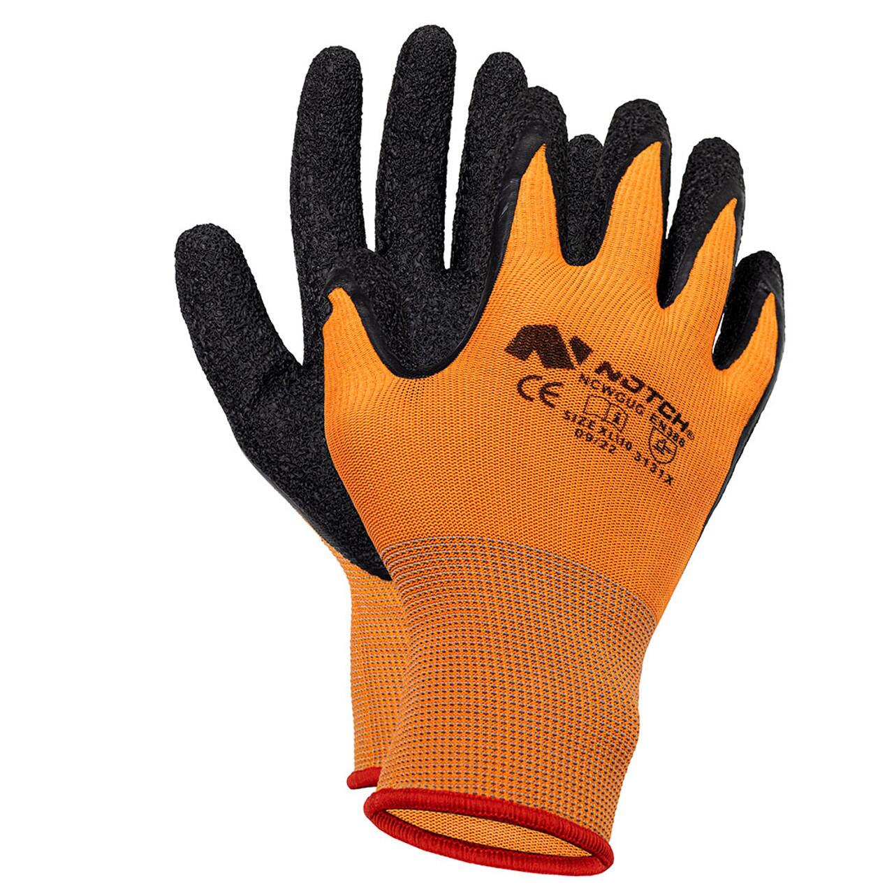 Notch Canopy Work Gloves Orange - Medium