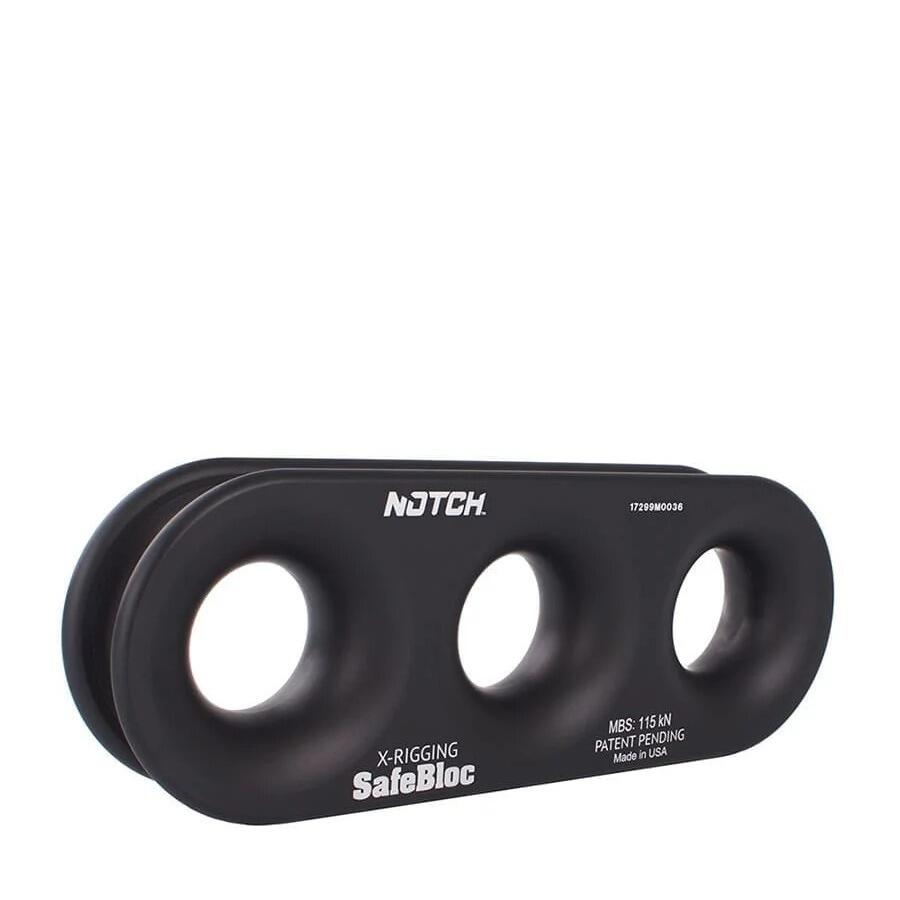 Notch Triple Hole X-Rigging SafeBloc - Black