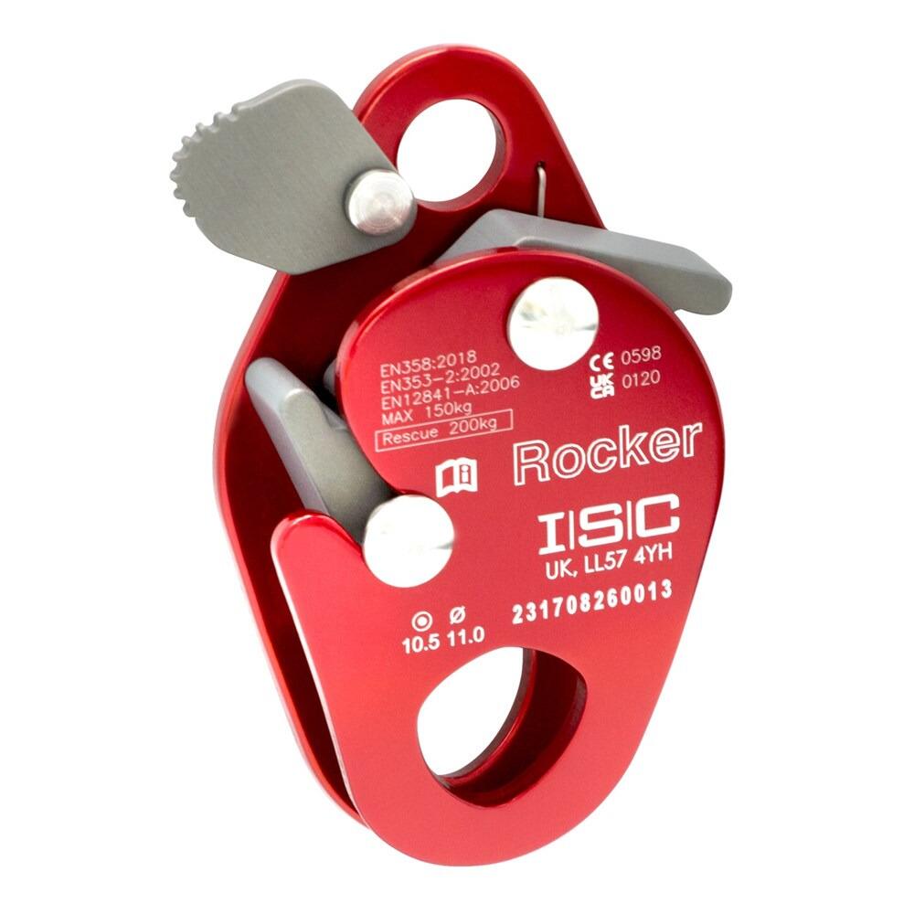 ISC Rocker Adjustable Ropegrab - Red