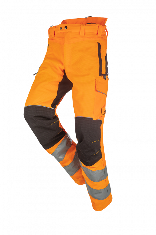 SIP Protection Samourai HV Type A Chainsaw trousers - Orange/Black - Medium