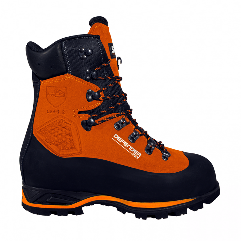 Stein Defender Max Chainsaw Boots - Class 2 - Orange