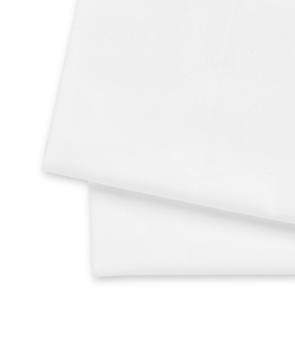 Pram Flannelette Sheets 2 Pack in White