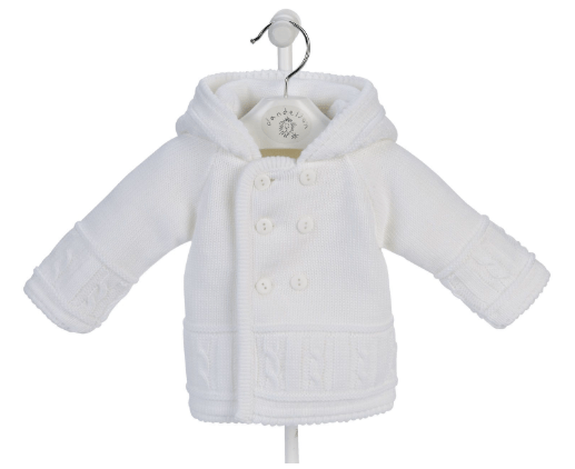 double knitted baby jacket