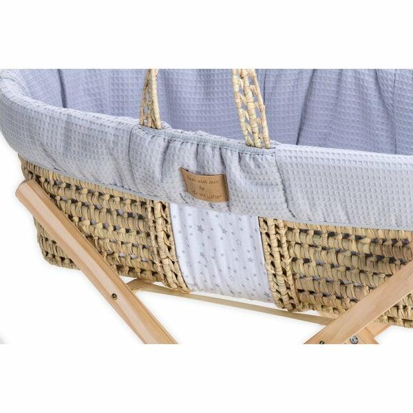 Stars and Stripes Moses Basket with Stand