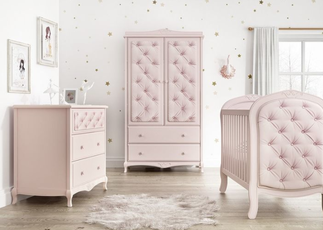 Pink store baby furniture