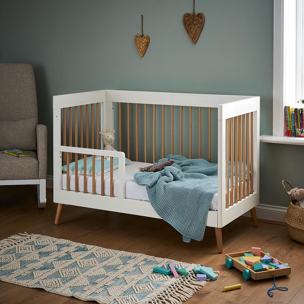 OBaby Scandi Style Mini 2 Piece Nursery Furniture Set Maya - Cot bed