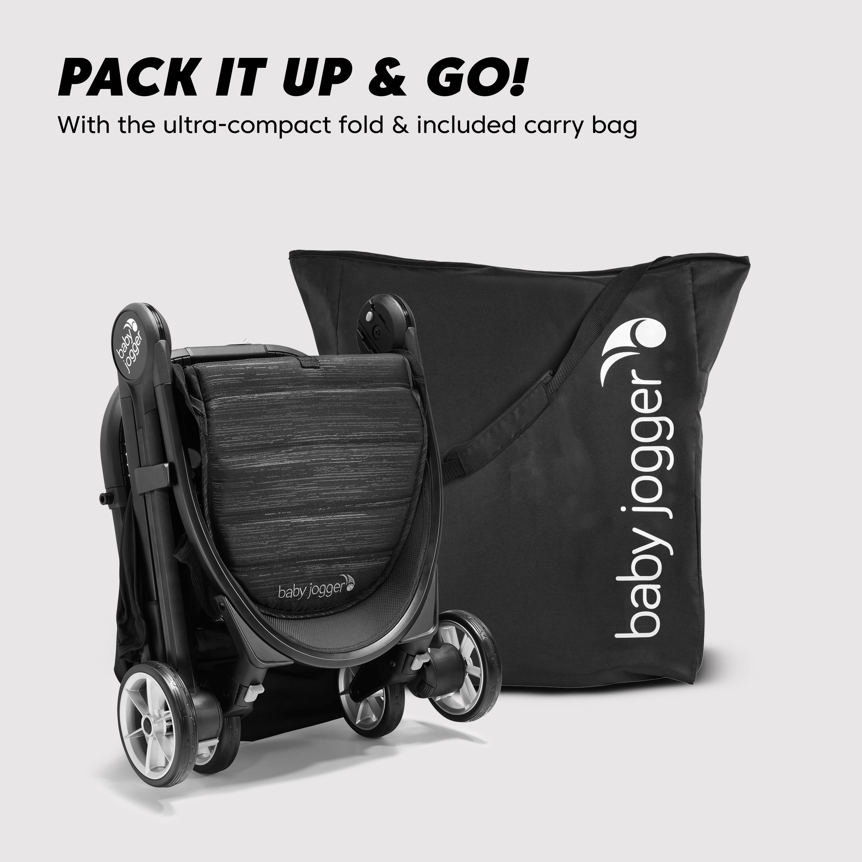 Compact store single stroller