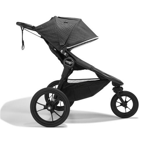 Baby Jogger X3 Summit Stroller - Midnight Black