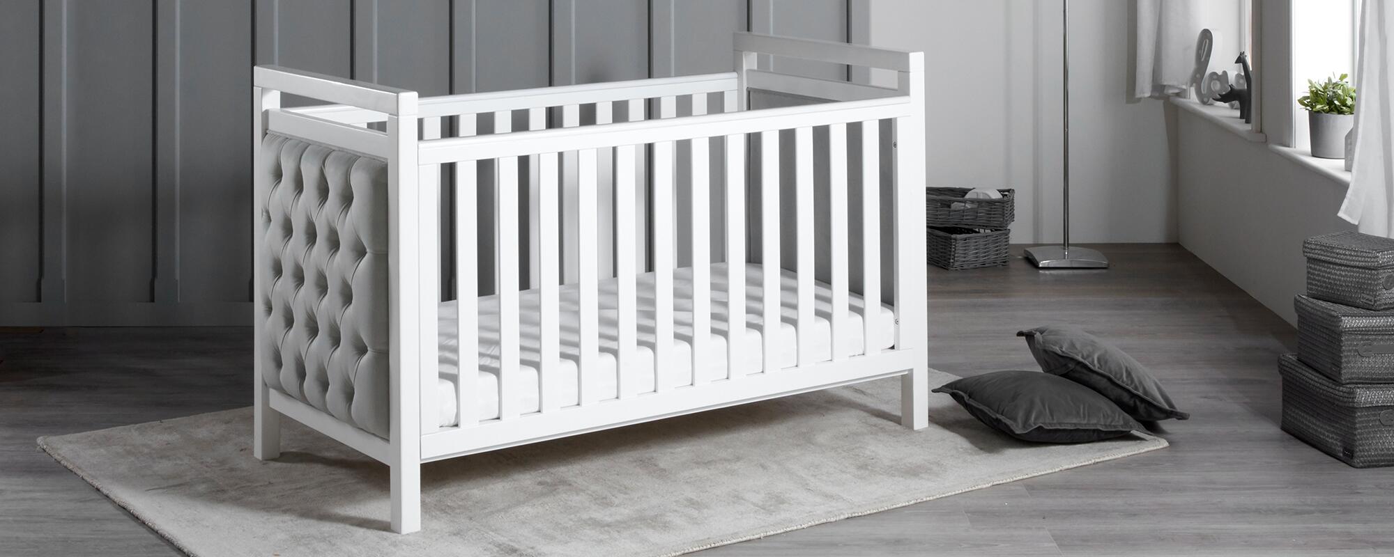 chesterfield padded cot bed