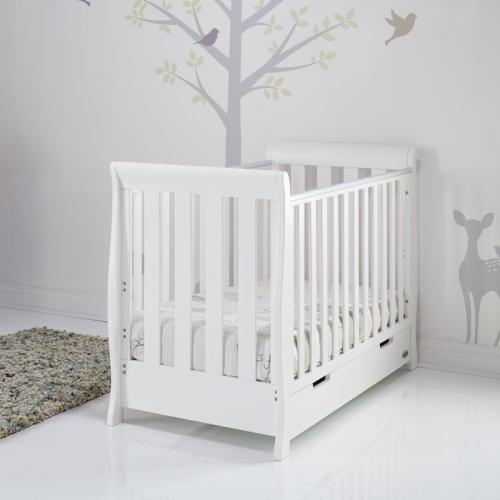 Mini sleigh best sale cot bed