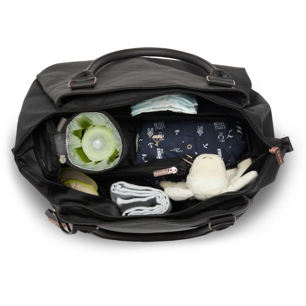 Rose gold diaper bag discount
