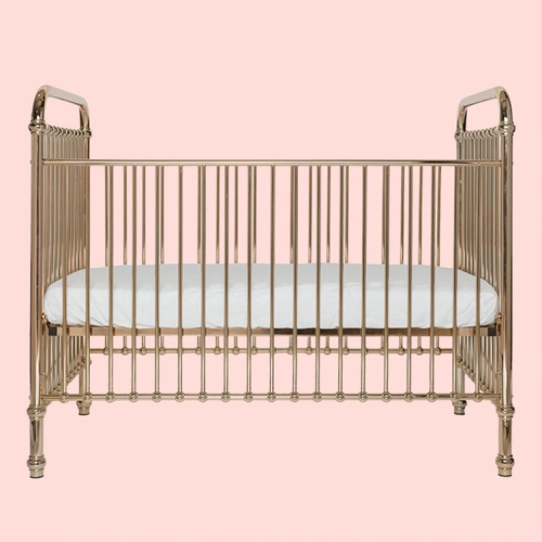 Rose gold cot bed store