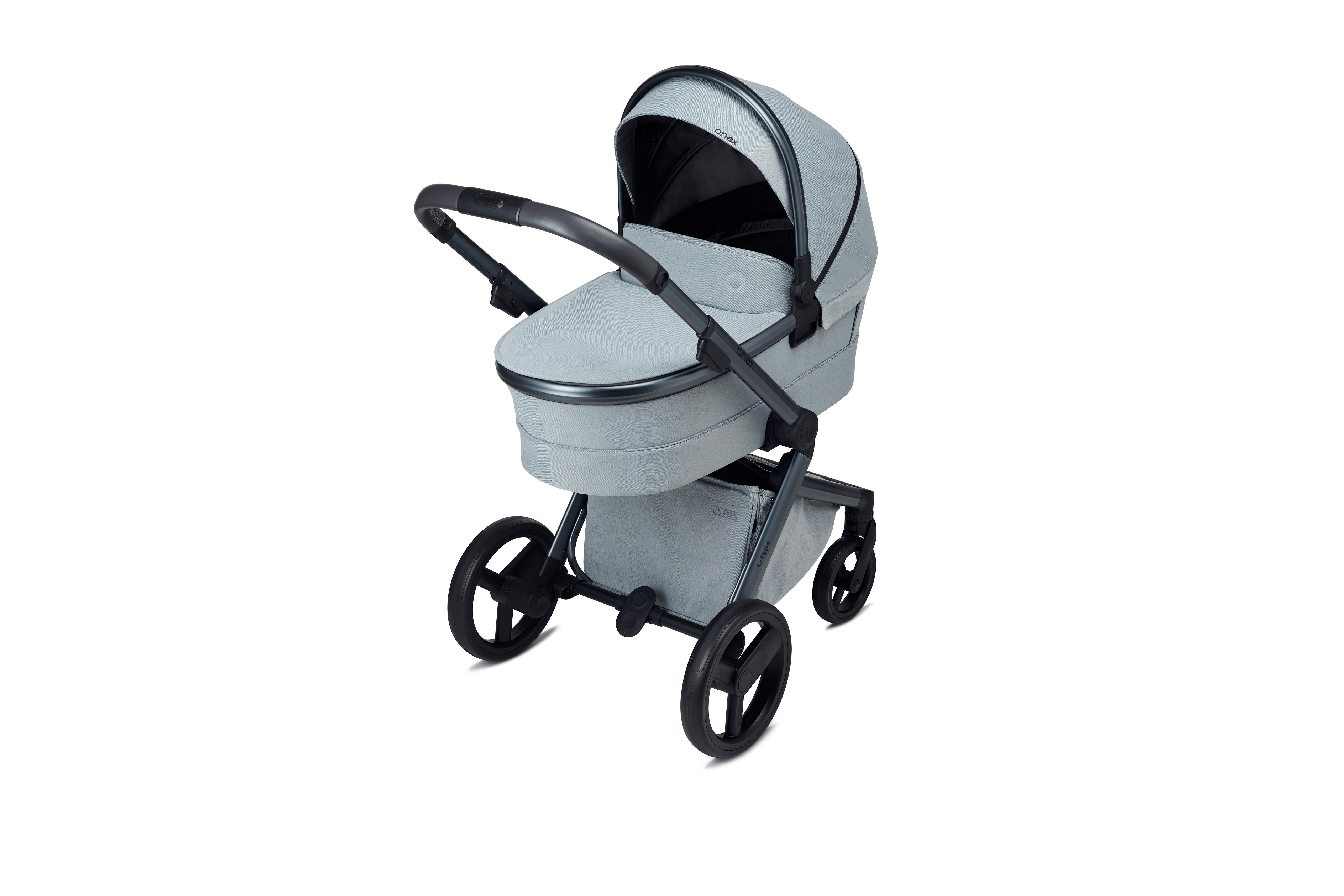 Anex Baby I Type Pram and Pushchair - Frost