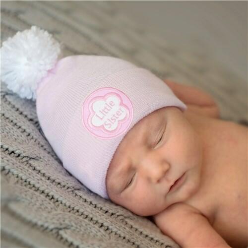 Baby girl hospital hat top